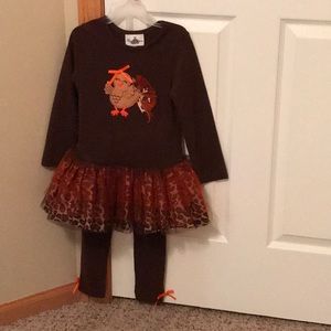 Rare Edition, Thanksgiving 2 piece outfit